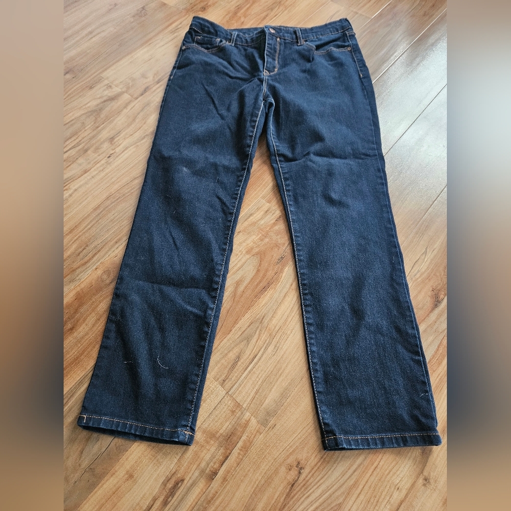 Gloria Vanderbilt Blue Bridget Slim Leg Jeans Size 10